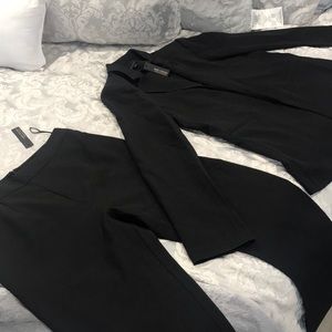 Brand new with tag black pant suit